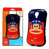 韓國進口Paul Frank Galaxy S4【安全帽大嘴猴】曲線型軟質手機殼
