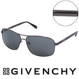 GIVENCHY 法國魅力紀梵希都會玩酷飛行員復古太陽眼鏡(鐵灰) GISGV4110568