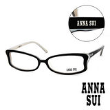 Anna Sui 日本安娜蘇 魔幻時尚蝴蝶造型平光眼鏡(黑) AS10001