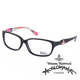 Vivienne Westwood 英國薇薇安魏斯伍德經典土星環款(黑+紅格紋)VW26203