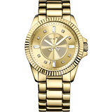 Juicy Couture Stella 晶鑽閃耀腕錶-金 J1900929