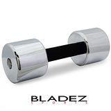 【BLADEZ】10KG電鍍泡棉啞鈴 - 1支
