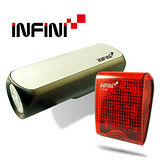 《INFINI VISON》高亮度專業自行車燈組(CANNON +SQUARE)