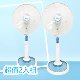 《2入超值組》【華信】MIT 台灣製造14吋立扇強風電風扇 HF-1467