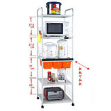 《愛樂美》1拉3抽5層電器架 A-11530