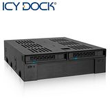 ICY DOCK 2.5/3.5轉5.25吋硬碟內接模組-MB322SP-B