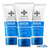 【台鹽TAIYEN】膠原美研-勁涼微粒洗面乳 3入組(110g)