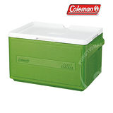 【美國 Coleman】 31L置物型冰桶(原廠公司貨).保冷冰箱.行動冰箱.冰箱/ 綠_CM-1331