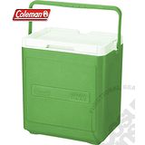 【美國 Coleman】 17L置物型冰桶(原廠公司貨).行動冰箱.行動冰筒.小型冰箱.冰筒.冰箱/ 綠_CM-1323