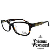 Vivienne Westwood 英國薇薇安魏斯伍德華麗潮流感滿天土星光學眼鏡(咖琥珀)VW31402