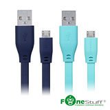 FONESTUFF Micro USB傳輸扁線-30公分