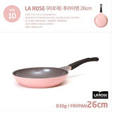 【韓國Chef Topf】 玫瑰鍋/薔薇鍋LA ROSE系列26公分不沾平底鍋FP-26