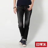 EDWIN MISS 505立體繡AB牛仔褲-女-暗灰