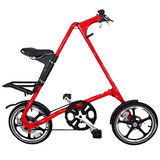 STRiDA 速立達 16吋LT折疊單車(碟剎) 法拉利紅