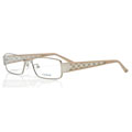 GUCCI-時尚光學眼鏡(銀色)GG9648J-3YG