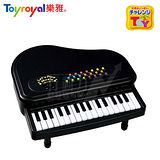 日本《樂雅 Toyroyal》多功能迷你鋼琴-經典黑【禮盒包裝】