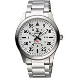 ORIENT 東方錶 SP 系列 飛行運動石英錶-銀/42mm FUNG2002W