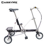 CarryMe CarryAll 8吋單速折疊三輪車-拿鐵棕(巧克力色)