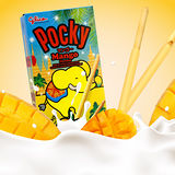 【固力果glico】pocky 芒果棒 25gx6盒入
