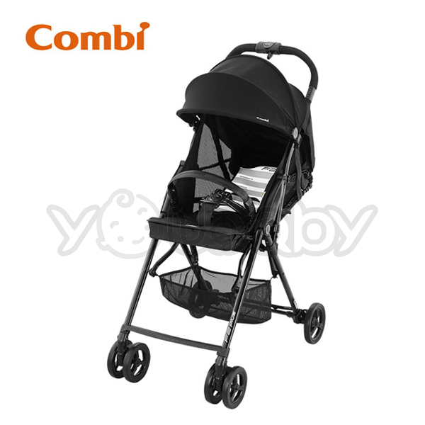 康貝 Combi F2plus AF 超輕靚手推車 -龐克黑