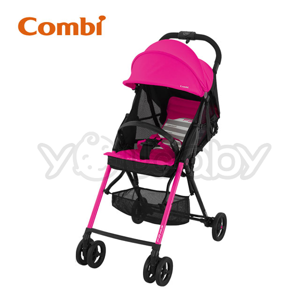 康貝 Combi F2plus AF 超輕靚手推車 -流行粉