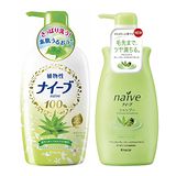 (Kracie葵緹亞)娜艾菩植物蘆薈沐浴乳洗髮精-二入任組