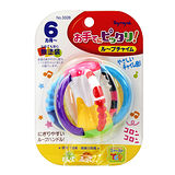TOYROYAL 3D立體六柱搖鈴固齒玩具