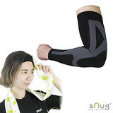 【SNUG運動壓縮系列】 健康運動壓縮袖套 限量搭贈涼感巾 S/M/L(C014)
