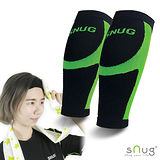【SNUG運動壓縮系列】 健康運動壓縮小腿套限量搭贈涼感巾 亮綠S-2XL(C012)