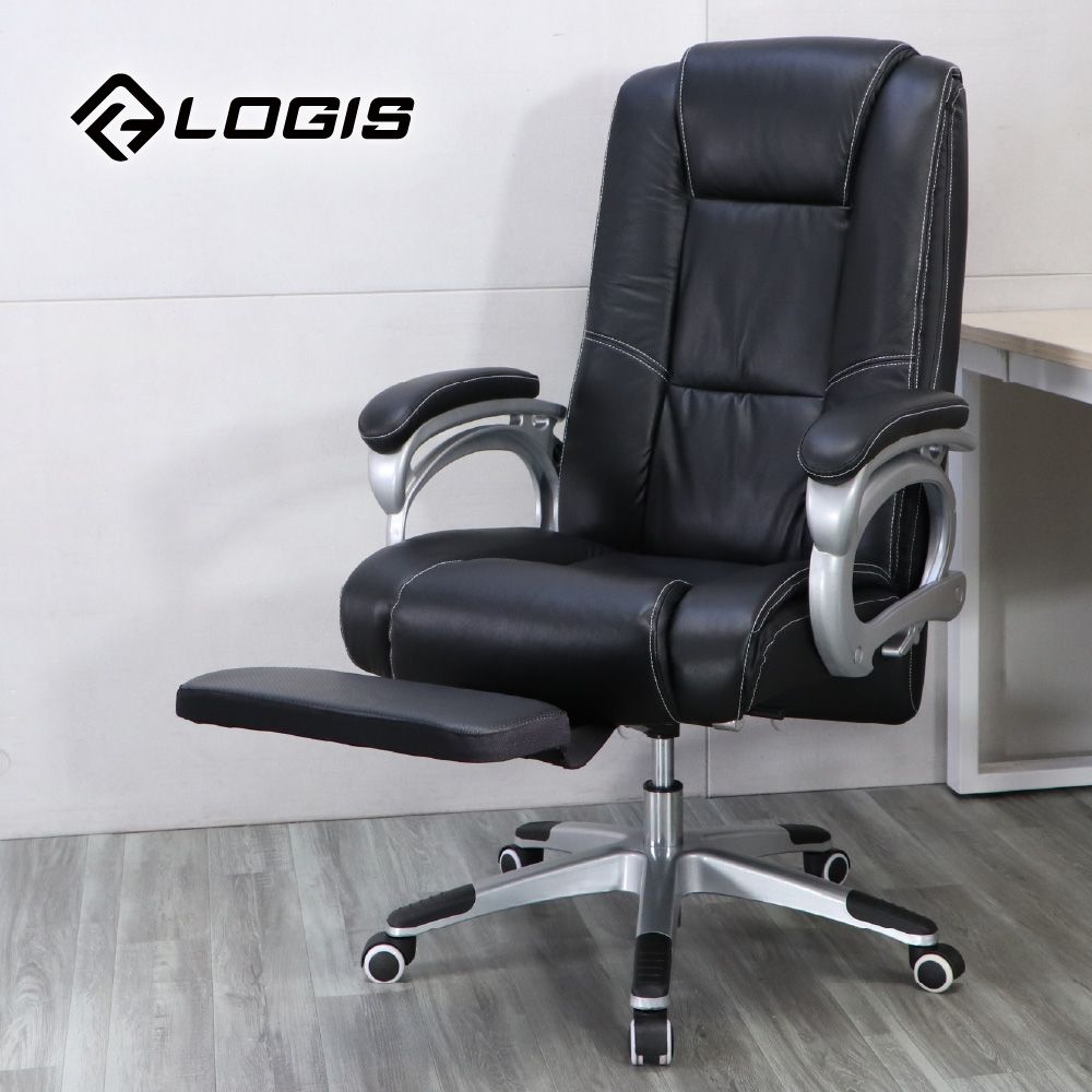 LOGIS 邏爵-新貝里內利坐臥兩用皮革主管椅/辦公椅/電腦椅/大皮椅
