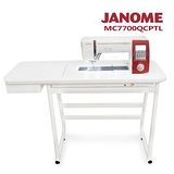 日本車樂美 JANOME 買一送一↘縫紉機加大型縫紉桌組合(MC7700QCPTL) MC7700QCPTL