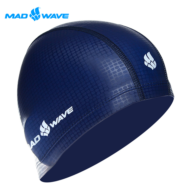 MADWAVE成人專用舒適彈性泳帽