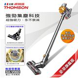 THOMSON 湯姆笙 SA-V06D 手持無線吸塵器【獨家加贈5片活性碳濾網】附座充+鋰電池X2