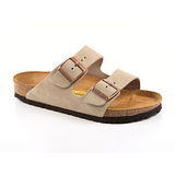 勃肯BIRKENSTOCK 051461。ARIZONA亞利桑那 經典二條拖鞋(暖灰)