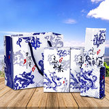 【醒茶莊】台灣杉林溪高山茶伴手禮2入組(青花瓷限定版/附提袋x1)