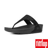 FitFlop™-(女款)SHIMMY™ SUEDE TOE-THONG SANDAL-亮黑