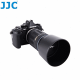 JJC奧林巴斯Olympus副廠LH-61E遮光罩(圓筒型,黑色,具啞紋消光紋,可倒裝反扣)LH-J61E