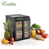 《Excalibur》伊卡莉柏雙電壓低溫乾果機十層-對開式(RES10)