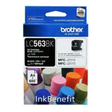 【Brother】Brother LC563BK 黑色複合機墨水匣