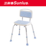 【Sunlus】三樂事靠背式軟墊洗澡椅