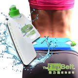美國FlipBelt 飛力跑運動腰帶(水藍色)+滿水壺(300ml)x1