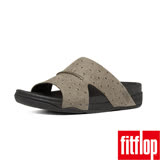 FitFlop™_(男款)BANDO™ LEATHER SLIDE OSTRICH-淺木色