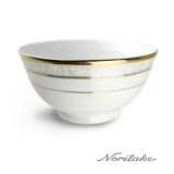 【日本Noritake】花舞春風銀邊麵碗16CM