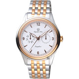 Olympia Star 奧林比亞 詩人時尚男錶-雙色版/39mm 98022-25MSR