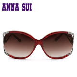 Anna Sui 日本安娜蘇 優雅時尚金屬鏤空心型太陽眼鏡 紅色 - AS852-254
