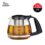 【RICO瑞可】玻璃泡茶壺(750ml)GL-750附濾網