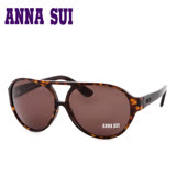 Anna Sui 日本安娜蘇時尚復古花紋造型太陽眼鏡(琥珀) AS63403