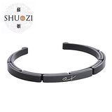 SHUZI SHUZI? 黑鋼手鐲 細版 黑 - 美國製造 美國製造