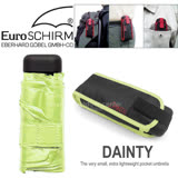【德國 EuroSCHIRM】 DAINTY 抗UV輕便 口袋傘/玻璃纖維 折疊傘/輕巧迷你 晴雨 防曬傘/淡綠 1028-OLG