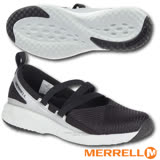 【美國 MERRELL】女新款 1SIX8 MJ AC + 輕量戶外透氣休閒鞋(GRIP耐磨抓地鞋底+Fresh抗菌防臭+Air Cushion避震氣墊)_J45588 黑